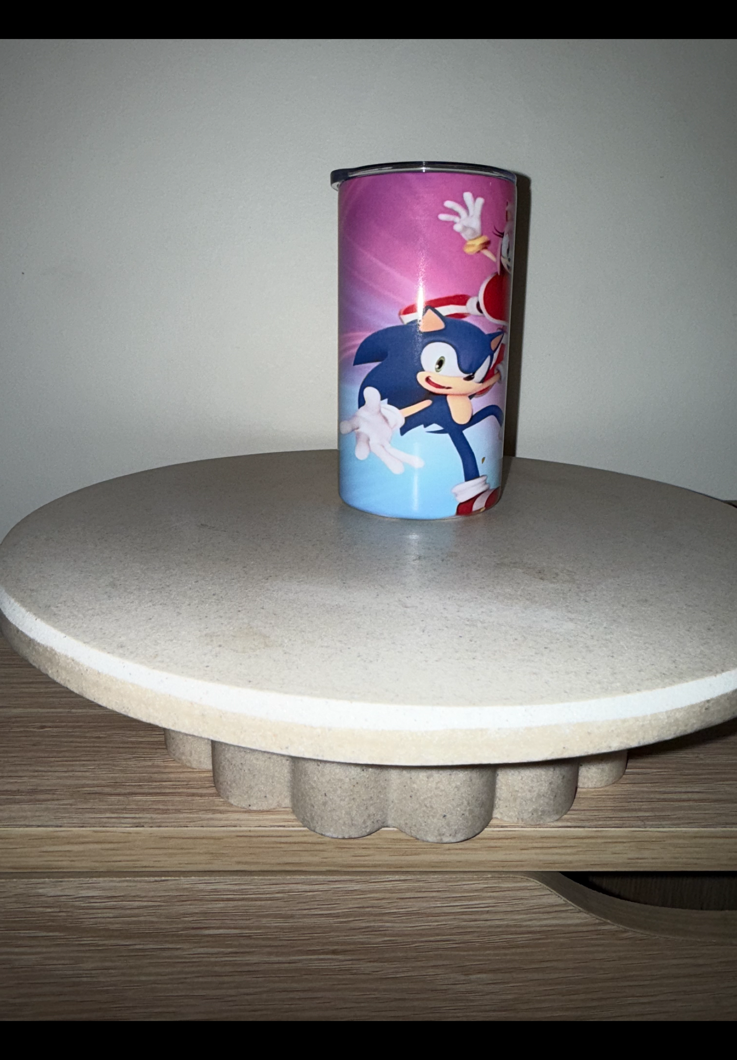Sonic rainbow kids tumbler