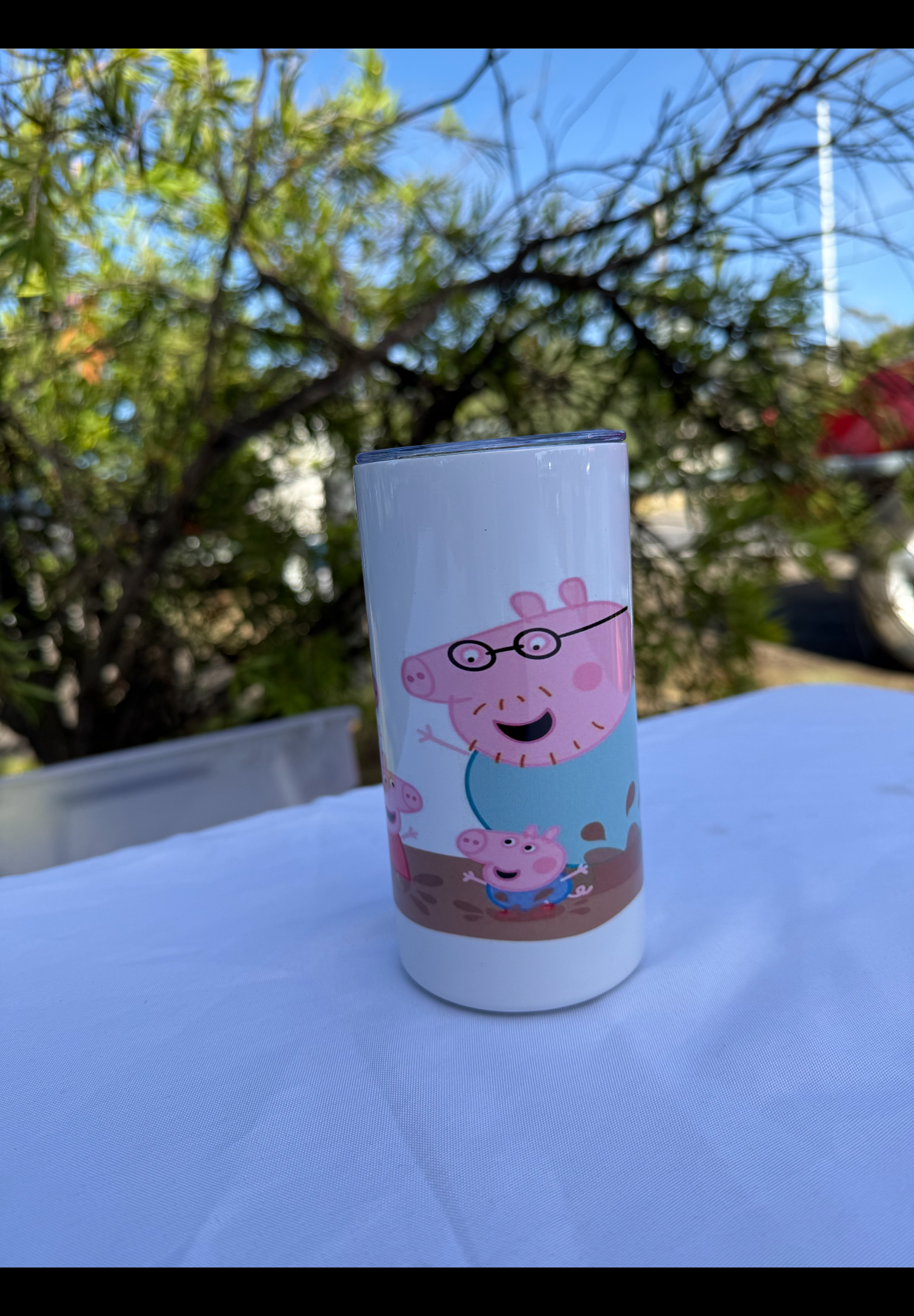 Peppa pig muddy puddles kids tumbler